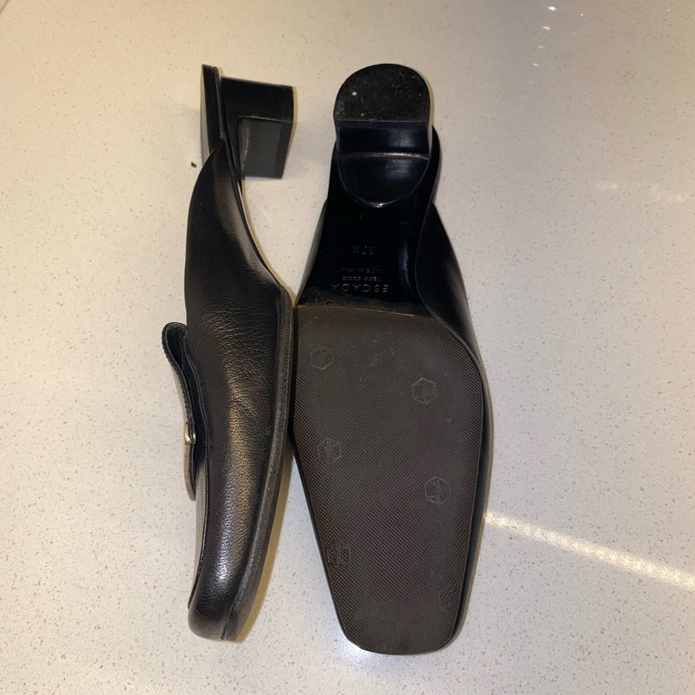 Escada Slippers/Ballerinas Leather Made in Italy